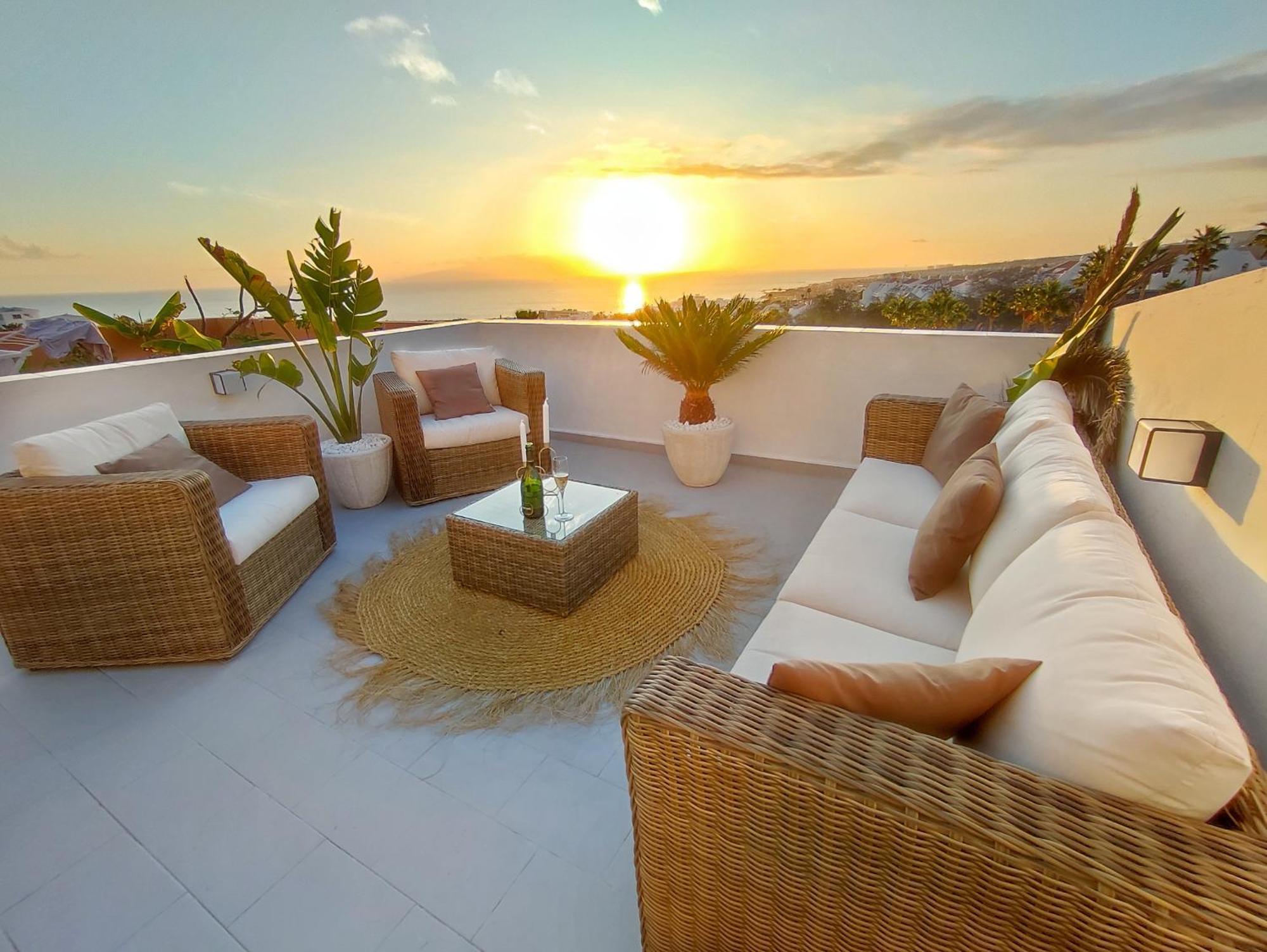 Luxury Ocean View Apartment Costa Adeje Kültér fotó