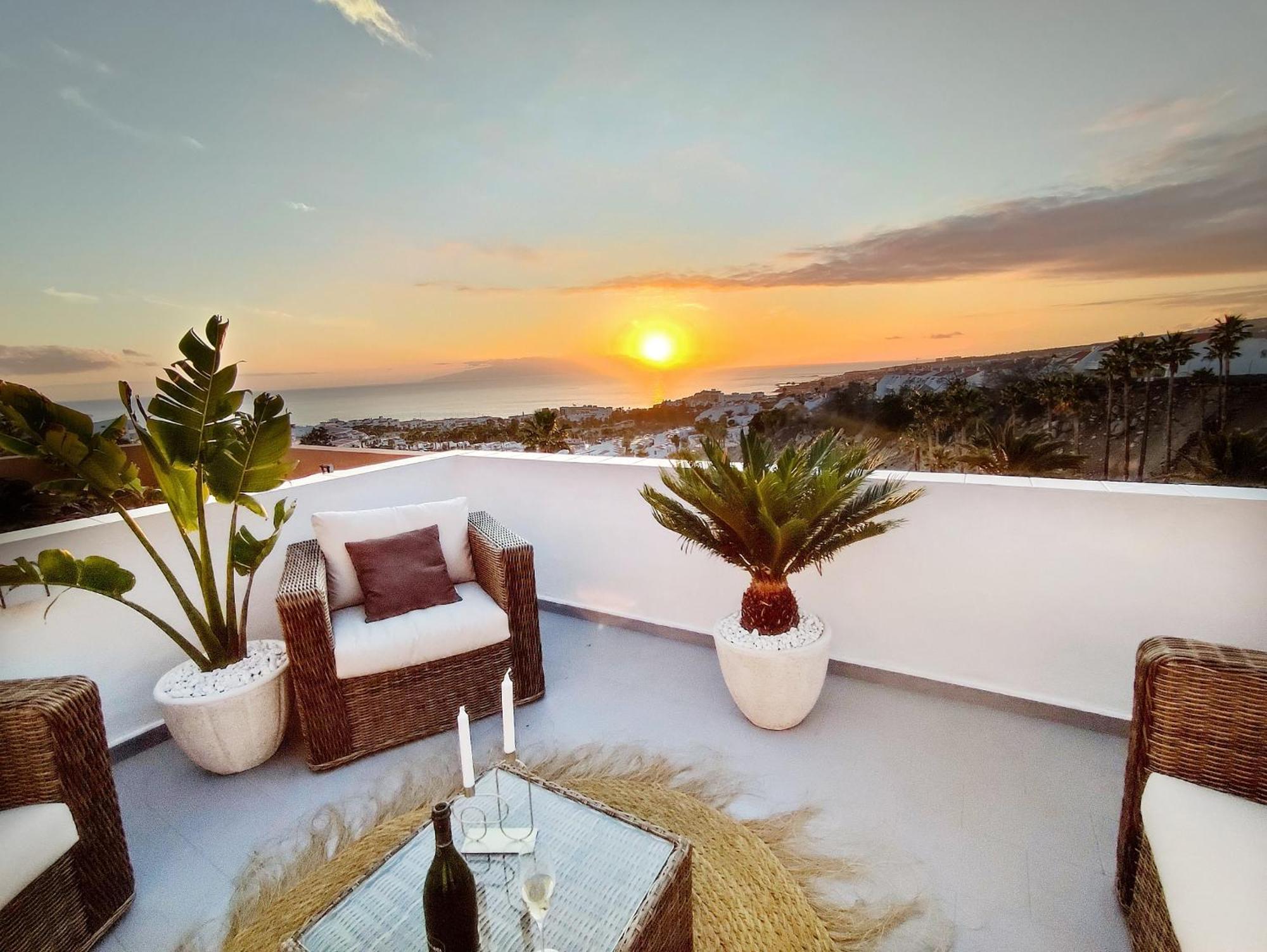Luxury Ocean View Apartment Costa Adeje Kültér fotó