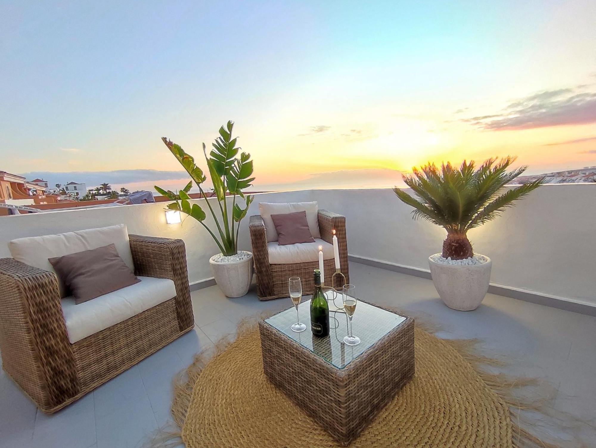 Luxury Ocean View Apartment Costa Adeje Kültér fotó
