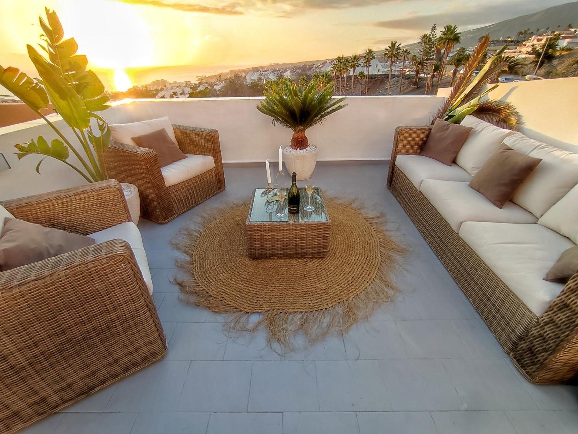 Luxury Ocean View Apartment Costa Adeje Kültér fotó